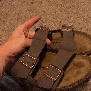 Mocha Birkenstocks